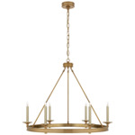 Launceton Ring Chandelier - Antique Burnished Brass