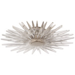 Quincy Ceiling / Wall Light - Polished Nickel / Clear