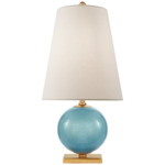 Corbin Table Lamp - Sandy Turquoise / Cream