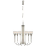 Reverie Chandelier - Polished Nickel / Clear