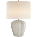 Pierrepont Table Lamp - Bone Craquelure / Linen