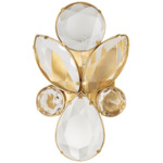 Lloyd Small Wall Sconce - Soft Brass / Crystal