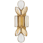 Lloyd Large Wall Sconce - Soft Brass / Crystal