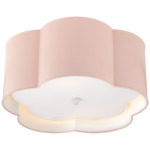 Bryce Ceiling Light - Pink / Frosted