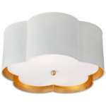 Bryce Ceiling Light - Plaster White / Frosted