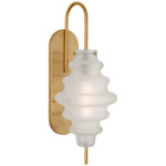Tableau Wall Sconce - Antique Burnished Brass / Volcanic