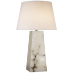 Evoke Table Lamp - Alabaster / Linen
