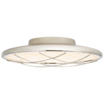 Dot Caged Ceiling Light - Polished Nickel