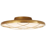 Dot Caged Ceiling Light - Natural Brass