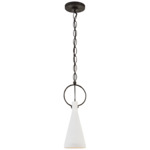 Limoges Pendant - Natural Rust / Plaster White