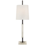 Lexington Table Lamp - Bronze / Alabaster / Linen