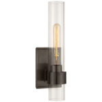 Presidio Wall Sconce - Bronze / Clear