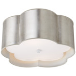 Bryce Ceiling Light - Burnished Silver Leaf / Frosted