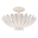 Hampton Semi Flush Ceiling / Pendant - Plaster White