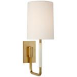 Clout Wall Sconce - Soft Brass / Linen