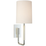 Clout Wall Sconce - Soft Silver / Linen