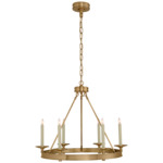 Launceton Ring Chandelier - Antique Burnished Brass