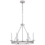 Launceton Ring Chandelier - Polished Nickel