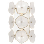 Leighton Wall Sconce - Polished Nickel / Cream Tinted