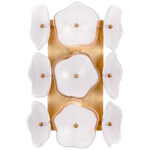 Leighton Wall Sconce - Soft Brass / Cream Tinted