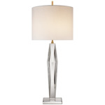 Castle Peak Table Lamp - Crystal / Cream