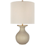 Albie Table Lamp - Dove Grey / Cream
