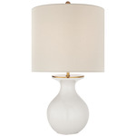 Albie Table Lamp - New White / Cream