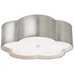 Bryce Ceiling Light - Burnished Silver Leaf / Frosted