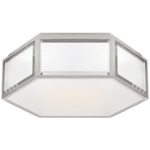 Bradford Ceiling Light - Mirror / Polished Nickel / Frosted