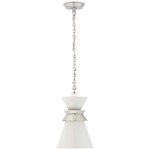 Alborg Pendant - Natural Rattan / Polished Nickel