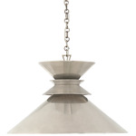 Alborg Wide Pendant - Antique Nickel