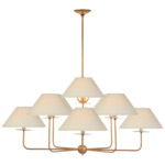 Kelley Chandelier - Gild / Linen