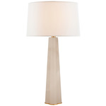 Adeline Table Lamp - Alabaster / Light Aged Bronze