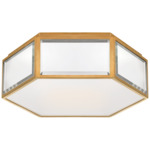 Bradford Ceiling Light - Mirror / Soft Brass / Frosted