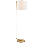 Swing Floor Lamp - Soft Brass / Linen