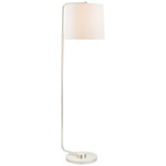 Swing Floor Lamp - Soft Silver / Linen