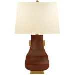 Kang Jug Table Lamp - Autumn Copper / Natural Percale