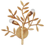 Mandeville Wall Sconce - Antique Gold Leaf