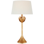 Alberto Table Lamp - Antique Gold Leaf / Linen