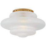 Tableau Ceiling Light - Antique Burnished Brass / Volcanic