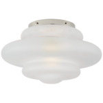 Tableau Ceiling Light - Polished Nickel / Volcanic