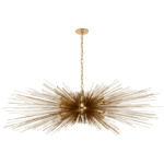 Strada Linear Chandelier - Gild