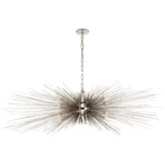 Strada Linear Chandelier - Polished Nickel