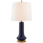 Luisa Table Lamp - Denim Porcelain / Linen