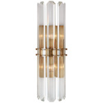 Bonnington Wall Sconce - Hand-Rubbed Antique Brass / Crystal