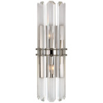 Bonnington Wall Sconce - Polished Nickel / Crystal