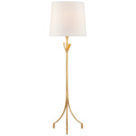 Fliana Floor Lamp - Gild / Linen