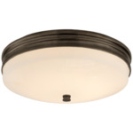 Launceton Ceiling Light - Bronze / White