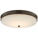 Launceton Ceiling Light - Bronze / White