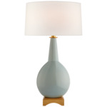 Antoine Table Lamp - Pale Blue / Linen
